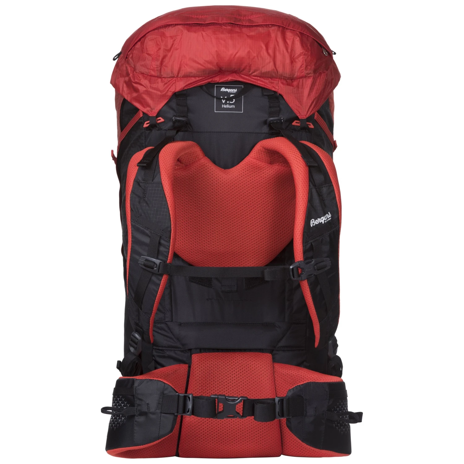 Bergans Helium V5 W 55L Rucksack (red-sand/black/aluminium) – Bild 2