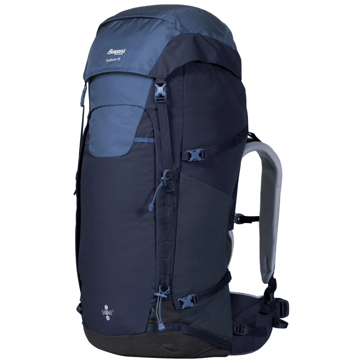 Bergans Trollhetta V5 95L Rucksack (navy-blue/north-sea-blue)