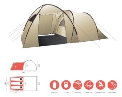 Grand Canyon Atlanta 3 Zelt (mojave/desert) -Gregory Exped Geschaft Grand Canyon Atlanta 3 Zelt mojave desert D 330029 Bild 5