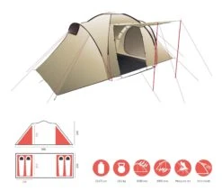 Grand Canyon Atlanta 4 Zelt (mojave/desert) -Gregory Exped Geschaft Grand Canyon Atlanta 4 Zelt mojave desert D 330031 Bild 5