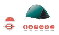 Grand Canyon Cardova 1 Zelt (blue-grass) -Gregory Exped Geschaft Grand Canyon Cardova 1 Zelt blue grass D 330003 Bild 5