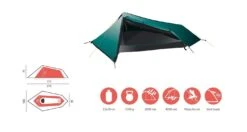 Grand Canyon Richmond 1 Zelt (blue-grass) -Gregory Exped Geschaft Grand Canyon Richmond 1 Zelt blue grass D 330002 Bild 5