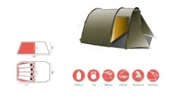 Grand Canyon Robson 4 Zelt (capulet-olive) -Gregory Exped Geschaft Grand Canyon Robson 4 Zelt capulet olive D 330012 Bild 5