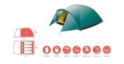 Grand Canyon Topeka 4 Zelt (blue-grass) 11 Grand Canyon Topeka 4 Zelt (blue-grass) -Gregory Exped Geschaft Grand Canyon Topeka 4 Zelt blue grass D 330010 Bild 5