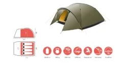 Grand Canyon Topeka 4 Zelt (capulet-olive) -Gregory Exped Geschaft Grand Canyon Topeka 4 Zelt capulet olive D 330028 Bild 5