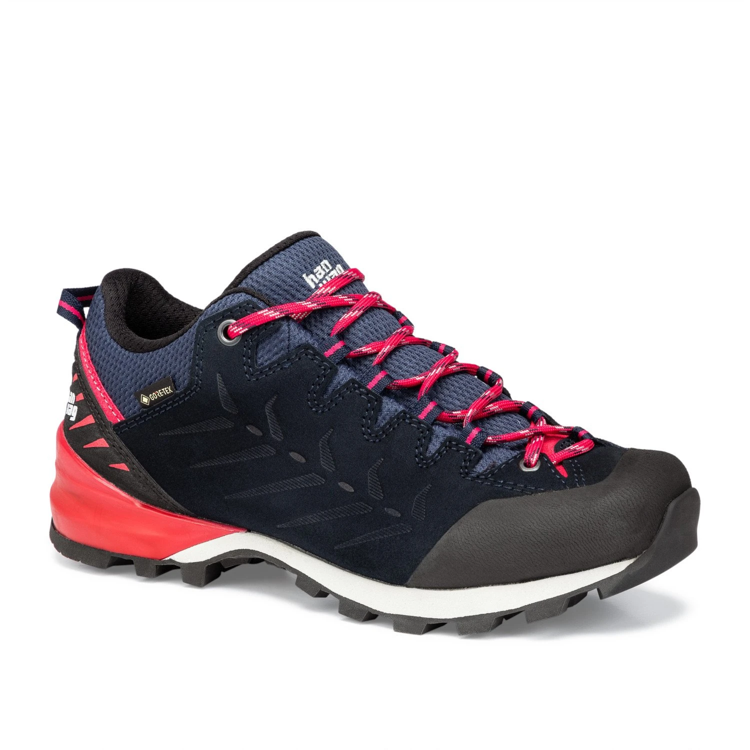 Hanwag Makra Pro Low Lady GTX Trekkingschuhe (navy/pink)