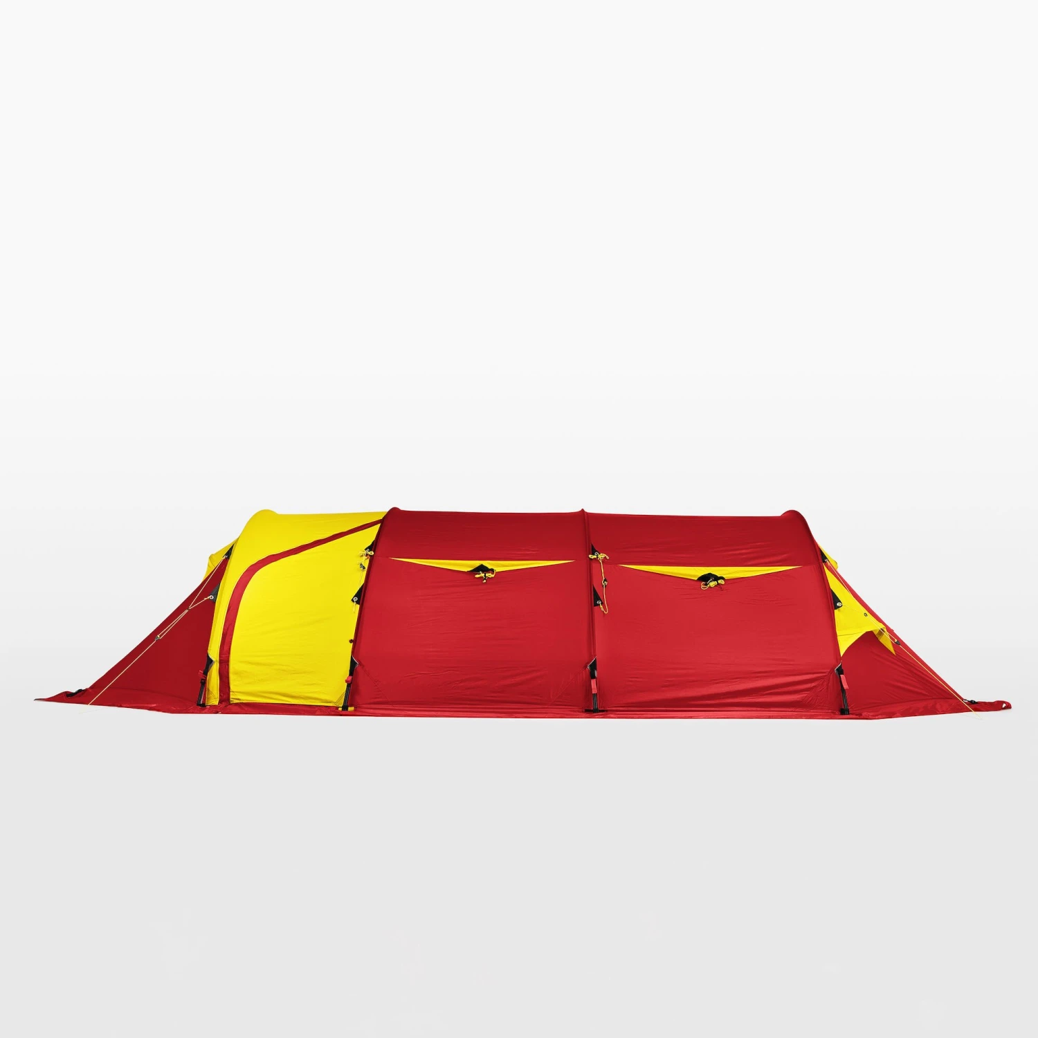 Helsport Spitsbergen X-Trem 3 Camp Zelt (red/yellow) 4 Helsport Spitsbergen X-Trem 3 Camp Zelt (red/yellow) – Bild 2