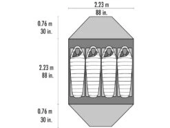 MSR Elixir 4 Zelt (gray) -Gregory Exped Geschaft MSR Elixir 4 Zelt gray D 10313 Bild 5