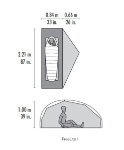 MSR FreeLite 1 Zelt (green) -Gregory Exped Geschaft MSR FreeLite 1 Zelt green D 11514 Bild 3
