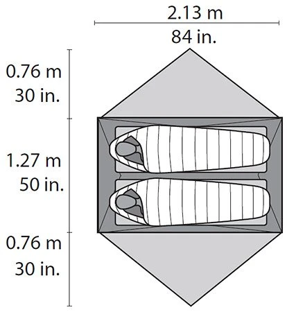 MSR Hubba Hubba NX 2 Zelt (grey) 8 MSR Hubba Hubba NX 2 Zelt (grey) – Bild 6