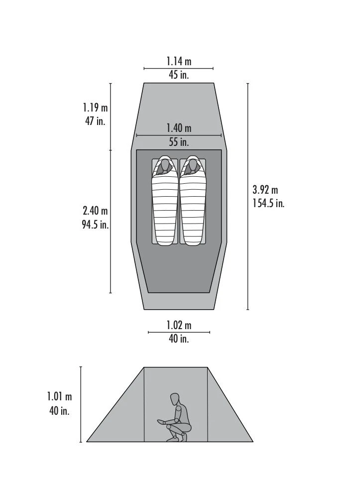 MSR Tindheim 2 Zelt (green) 7 MSR Tindheim 2 Zelt (green) – Bild 5