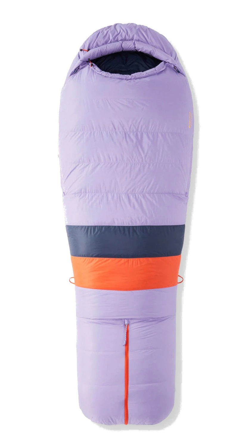 Marmot Womens Teton Regular Schlafsack (paisley-purple/arctic-navy) 3 Marmot Womens Teton Regular Schlafsack (paisley-purple/arctic-navy)