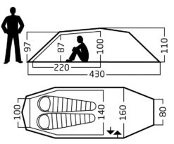 Nordisk Oppland 2 PU Zelt (dark-olive) 11 Nordisk Oppland 2 PU Zelt (dark-olive) -Gregory Exped Geschaft Nordisk Oppland 2 PU Zelt dark olive D 122076 Bild 5