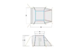 Tatonka Van Camp Zelt (light-olive) -Gregory Exped Geschaft Tatonka Van Camp Zelt light olive D 2448 333 Bild 2