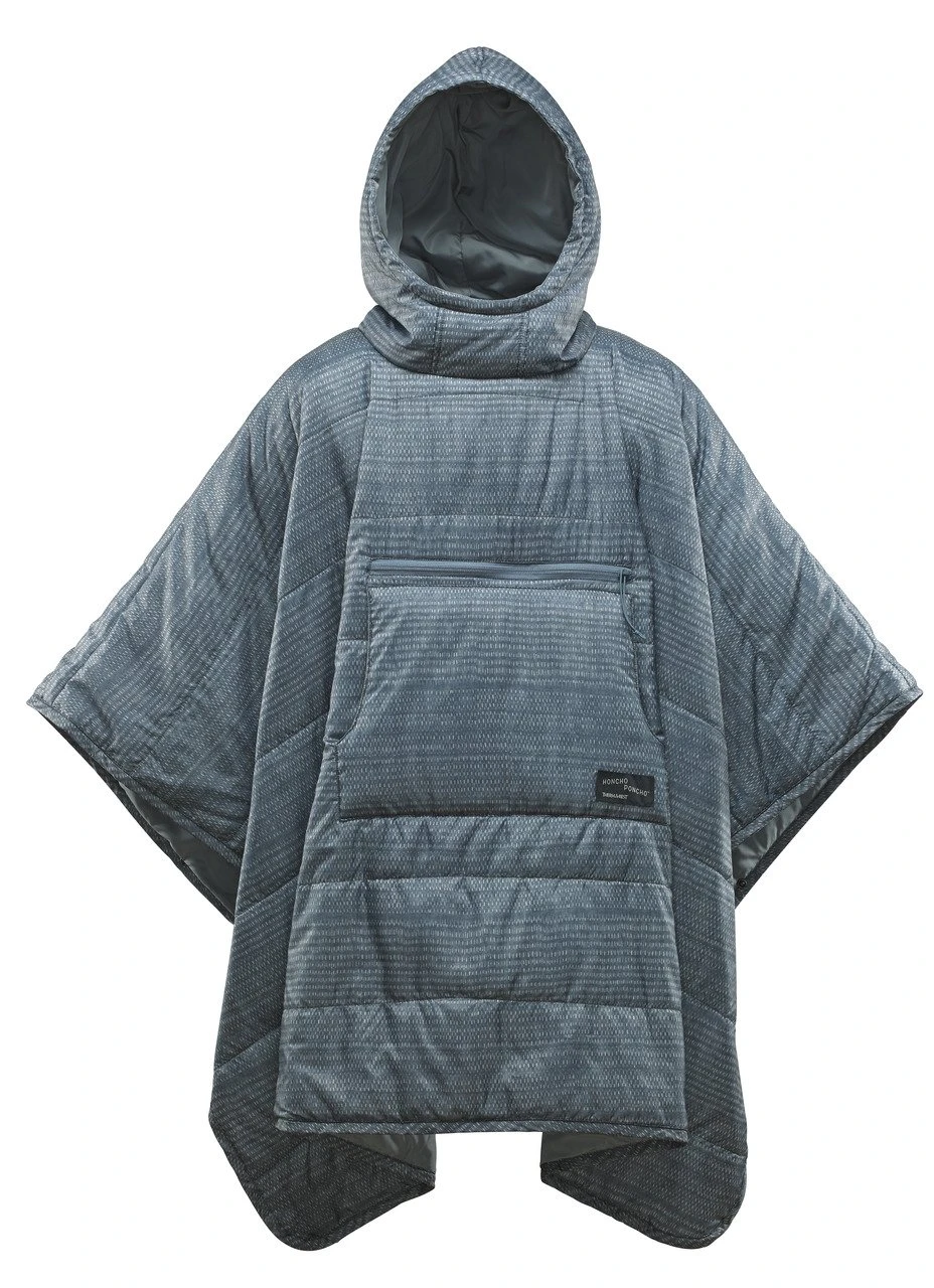 Thermarest Honcho Poncho Decke (blue-woven-print) 3 Thermarest Honcho Poncho Decke (blue-woven-print)
