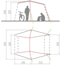 Vaude Drive Van Zelt (sand) -Gregory Exped Geschaft Vaude Drive Van Zelt sand D 12106 505 Bild 2