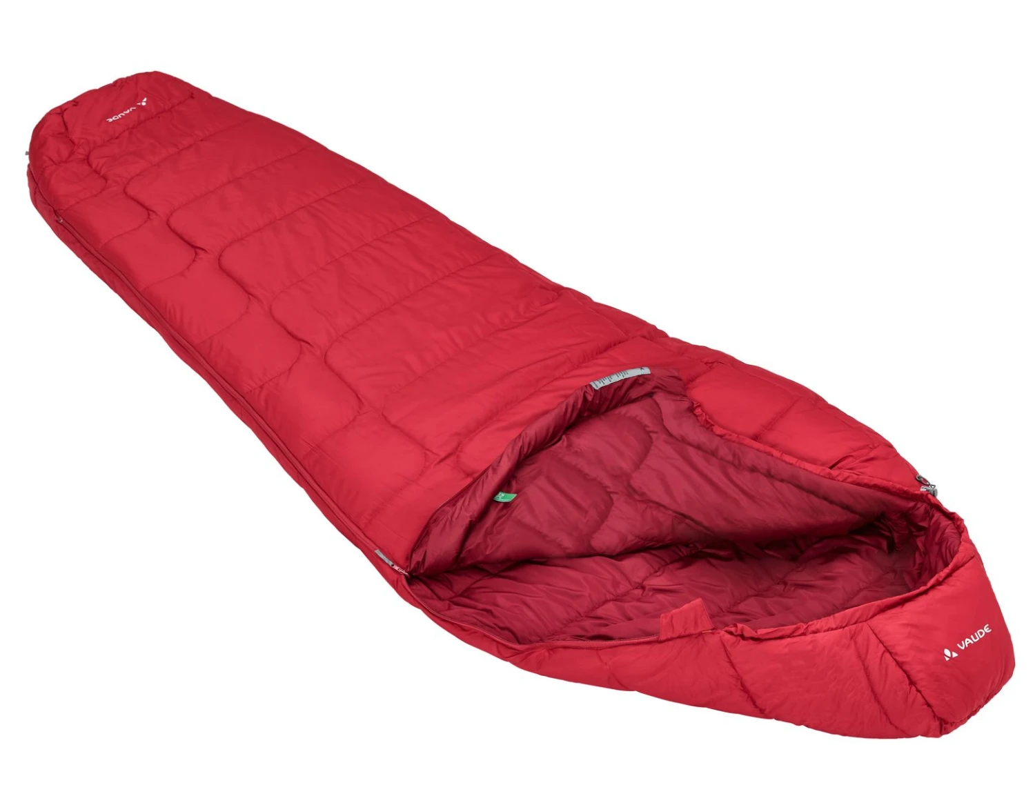 Vaude Sioux 400 Syn Schlafsack - ZL (dark-indian-red)
